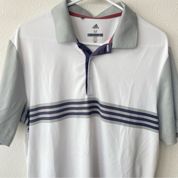 Adidas | Men's Performance Golf Polo Size Medium - Picture 3 of 6